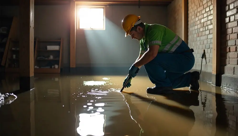 Professional water damage restoration services in Edgerton, WI